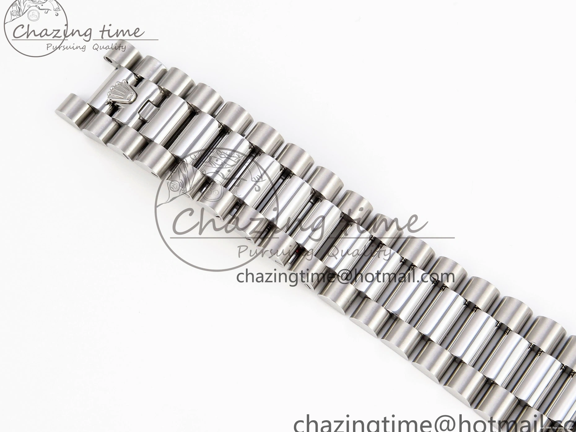 Good Copy Rolex Watches GSF Dial Bezel White Sustainable A 1920 40 SS Roman on Weight DayDate Diamonds Bracelet Gain President 1227